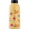 MamaWata - Borraccia Termica 470 ml in Acciaio Inox, Bottiglia Termica 24h Cold 12h Hot Ermetica, Borraccia Personalizzata Tattoo, Borracce Termiche Bambini Ragazzi Adulti BPA Plastic-Free 18,5H cm