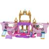 Mattel Disney Princess - Castello Carrozza, playset trasformabile 2 in 1 con min