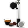 Handpresso Pump Argento 48256 Macchina espresso portatile e manuale per cialde ESE o caffè sciolto