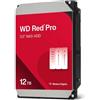 Western Digital Hard Disk interno WD122KFBX WD RED PRO 3.5P 12TB SATA3 NAS (DK)