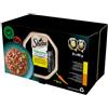 SHEBA Nature's Collection Aromi di pollame in vaschetta 8x85g Alimento umido completo in salsa per gatti adulti bocconcini con pollo e tacchino