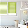 Blindecor Indus Sensa attrezzi | Tenda a rullo a doppio strato senza perforazione | Colore Pistacchio 140 x 180 cm (Larghezza x Altezza) | Dimensioni del tessuto 137 x 175 cm