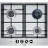 Bosch Serie 6 PCH6A5B90 Piano cottura a gas 60 cm Acciaio inox