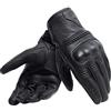 Dainese - Corbin Air Unisex Gloves, Guanti da Moto per Uomo e Donna, Unisex, Guanti Moto in 100% Pelle Ovina, Morbidi e Resistenti con Protezione Nocche e Palmo Rinforzato, Nero