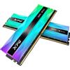 Adata Ram DIMM DDR5 32GB Adata Lancer RGB 6000MHz (2x16GB) Dual-Kit Argento [AX5U6000C3016G-DCLANRSG]