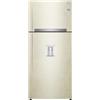 LG GTF744SEPED Frigorifero Doppia Porta, Classe E, 509l, Wi-fi, Door Cooling, Gestione Umidità, Dispenser Acqua, Cassetto 0 Gradi, Fabbricatore Del Ghiaccio, Compressore Smart Inverter Sabbia