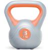 Urban Fitness Ufw0808, Kettlebell in Vinile Unisex, Arancione, 8kg