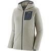 PATAGONIA Maglia R1 Air Full-Zip Hoody Donna Wool White