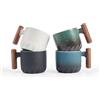 BlogBlog Piccole Tazze di Tè in Ceramica, Tazza da Caffè in Ceramica Giapponese per Espresso, Latte, Tè Matcha, Tè Verde, 70 ml