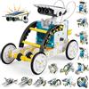 Buoeuik Energia Solare Robot, STEM 13 in 1 Giocattoli Robots Solari Educativi per Ragazzi Ragazze, Kit di Costruzioni Scientifiche Regalo Compleanno Natale per Bambini 8 9 10 11 12 13 14 Anni