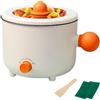 Tuzsocr Piccola pentola elettrica a caldo pentola,Ramen Cooker per cucina,Studio/Hotel (stile 1) Studio/Hotel