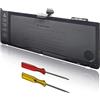 ZJSTRO PowerZJS Batteria di ricambio per MacBook Pro 15 A1321 A1286 (da metà 2009 a metà 2010), compatibile con MacBook Pro 5,3 MacBook Pro 5,4 MacBook Pro 6,2 [10,95 V / 77,5 Wh]