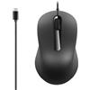 GMBYLBY Mouse portatile USB C 3 pulsanti 1000DPI mouse ergonomico da gioco per PC portatile e altri dispositivi