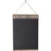 Chalkboards UK WC643RB - Lavagna da cucina, in legno, colore: marrone rustico, 42 x 30 x 1,6 cm