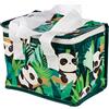 Puckator Borsa Termica Porta Pranzo a Tema Panda - Pandarama, Borsa Frigo Merenda per Scuola e Ufficio