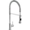 Nobili Miscelatore Lavello Nobili Live LV00300/3CR Per Cucina Con Molla