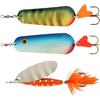 Abu Garcia I preferiti Confezione 2 - Set di 3 esche Premium per la pesca al luccio, Esche facili da usare e ad alta attrazione per la pesca ai predatori d'acqua dolce, assortite e variegate