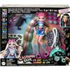 TOYS ONE Mattel Monster High Bambola, Lagoona Blue Spa Day Set con accessori