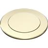 BLANCO PushControl satinato oro | L'eccentrico piatto adatto a tutti i lavelli con sistema di scarico InFino | Facile da usare | Facile da pulire | Diametro del foro richiesto: 35 mm
