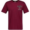 GANT Maglietta da Uomo Crest Graphic, Vino Ricco, S