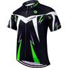 X-TIGER Magliette da Ciclismo da Uomo T-Shirt Corta Top Abbigliamento Maglie da Ciclismo Camicia da Mountain Bike MTB Traspirante e Assorbente dal Sudore Asciugatura Rapida