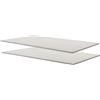 Composad | Coppia di ripiani per Armadi AR9004/AR9007/AR8997 della Linea SYSTEMA, Ripiani Interni Armadio, (LxAxP) 122,80x1,80x55,40 cm, Made in Italy