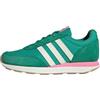 adidas Donna Run 60s 3.0 Shoes, Semi Court Green off White Bliss Pink, 44 EU