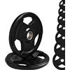 G5 HT SPORT Dischi Ghisa Gommati Olimpionici Foro Ø50 mm per Palestra E Home Gym da 1.25 A 25 kg per Manubri E Bilancieri (2 X 15 kg)