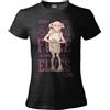 Sabor T-Shirt Dobby Elfo Domestico. Maglietta Harry Potter Ufficiale. Maglia Donna Adulto. (M)
