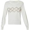 Liu Jo Jeans Liu Jo Maglione A Girocollo TF4286MS63L Bianco