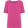 RAGNO T-Shirt Girocollo a Manica Corta in Misto Viscosa Art.dn12t7