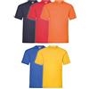 Fruit of the Loom Set di 5 T-shirt Fruit of the Loom, 5 colori , M