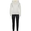 Champion Sweatsuits Heritage Tuta, Donna, Crema/Nero, M