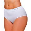 BELLISSIMA FAP Confezione da N. 2 Slip Donna con Guaina in Seamless Senza Cuciture Contenimento differenziato, Modellante, con Tassello in Cotone. possibilità di Assortimento Colori
