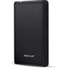 XIAO LIN 750GB Ultra sottile 2.5 pollice portatile Hard Disk esterno USB3. 0,Plug-and-Play,compatibile con PC, Mac, computer portatile,nero (750,GB)