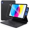 YUEJIDZ Cover con Tastiera iPad A16 11a Generazione 11 2025/iPad 10a Generazione 10.9 2022,Ultra Sottile Custodia con Tastiera Bluetooth Magnetica Italiana QWERTY per iPad 10a/11a Generazione, Nero