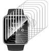 SRSRROP 5 Pezzi Pellicola Protettiva Compatibile per Apple Watch Series 3/2/1 (38mm),Facile Installazione, HD Trasparente TPU Pellicola,Sensibile al tatto, Senza Bolle
