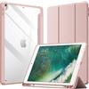 JETech Custodia per iPad Air 3 (10,5 Pollici 2019, 3a Generazione) e iPad Pro 10,5 con Portapenne, il Involucro Posteriore Chiaro Trasparente Supporto Cover Sottile per Tablet Antiurto (Oro Rosa)