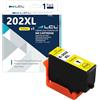 LCL Cartucce d'inchiostro Compatibile 202 202XL C13T02H44010 (1Giallo) Sostituzione per Epson Expression Premium XP-6000 XP-6005 XP-6100 XP-6105 XP6000 XP6005 XP6100 XP6105