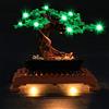 MENZAVA Set di luci a LED (verde) compatibile con LEGO 10281 Bonsai Alberi CreatorExpert - Kit di luci per modello di blocchi da costruzione (modello non incluso)