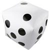 Diffaxy Giocattolo gonfiabile a cubo da 30 cm, cubo gigante, palloncini jumbo, giocattoli gonfiabili, dadi gonfiabili, 12 x 12 pollici, per giochi di prato, feste in piscina