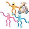 Bukezudang Giocattolo Robotico a Ventosa Telescopica, Ventosa Pop Tube Robot, Giocattolo Robot Con Ventosa Telescopica, Robot Spremere Giocatt Per Bambini Giocattolo, Adatto a Bambini, 3 Pezzi