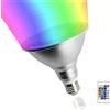 Y.W.Licht Lampadina LED RGB PAR38 Dimmerabile 20W Riflettore E27 impermeabile IP65 in alluminio cambia colore angolo di emissione di 120° IP65 per decorazione di interni ed esterni (1 pezzo)