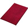 Decomira Tappeto Bagno Antiscivolo in Ciniglia | Tappetino bagno super assorbente, lavabile in lavatrice | Per il bagno, la doccia, la vasca da bagno o come tappetino WC | Rosso - 40x60 cm
