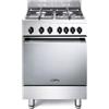 De'Longhi Cucina a gas con forno, 4 fuochi, 60x60 cm, Classe energetica A