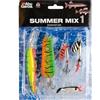 Abu Garcia Estate Mix 1 - Esche da pesca assortite per la pesca al luccio, al pesce persico e in acqua dolce, esche facili da usare per il lancio, la traina e il jigging, assortite e variegate