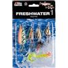 Abu Garcia Acqua dolce Mix 1 - Set di esche assortite per la pesca alla trota e al pesce persico - Include cucchiai, spinner ed esche morbide - la pesca d'acqua dolce, variegato assortito