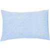 Generic Coppia di federe in 100% cotone spazzolato, 12 colori (blu cielo)