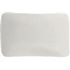 Edda Lux Federa adatta al Tempur Symphony e Tempur Arch S, M, L cuscino, 63 x 43 cm, in morbido jersey 100% cotone per cuscino ergonomico, Bianco