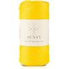 S SENSY Corda in poliestere 100% polipropilene, 2 mm, 230 m, per macramè e nodi (giallo)